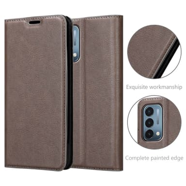 OnePlus Nord N200 5G Skal Fodral Case (Brun)