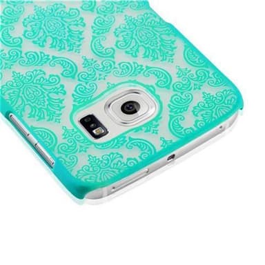 Samsung Galaxy S6 EDGE Skal Fodral Case (Grön)