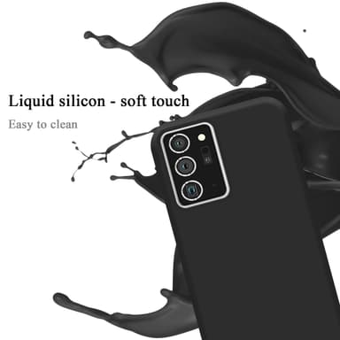 Samsung Galaxy NOTE 20 PLUS Skal Fodral Case (Svart)