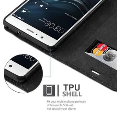 Huawei P9 LITE 2016 / G9 LITE Skal Fodral Case (Svart)