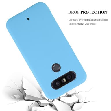 Skal LG Q8 Fodral Case (Blå)