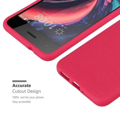 Skal HTC Desire 10 PRO Fodral Case (Röd)