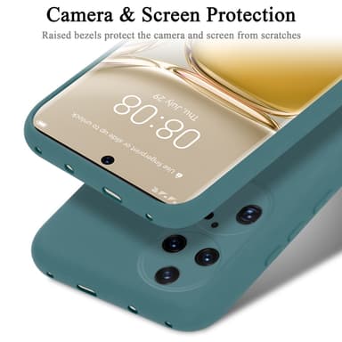 Huawei P50 PRO Skal Fodral Case (Grön)