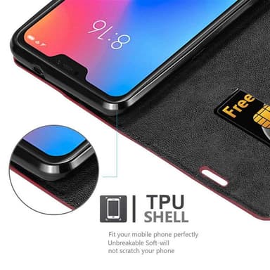 Xiaomi Mi A2 LITE / RedMi 6 PRO Skal Fodral Case (Röd)