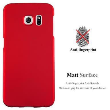 Samsung Galaxy S6 EDGE Skal Fodral Case (Röd)
