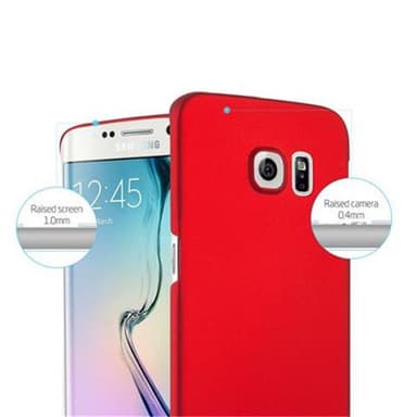 Samsung Galaxy S6 EDGE Skal Fodral Case (Röd)