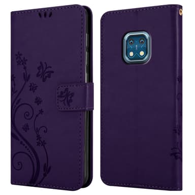 Nokia XR20 Plånboksfodral Skal (Lila)