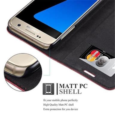 Samsung Galaxy S7 Skal Fodral Case (Röd)