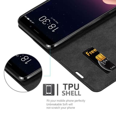 MEIZU M6S Skal Fodral Case (Svart)