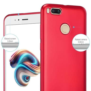 Skal Xiaomi Mi A1 / Mi 5X Fodral Case (Röd)