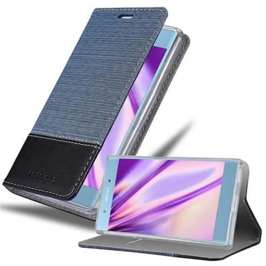 Sony Xperia XA1 PLUS Plånboksfodral Skal (Blå)