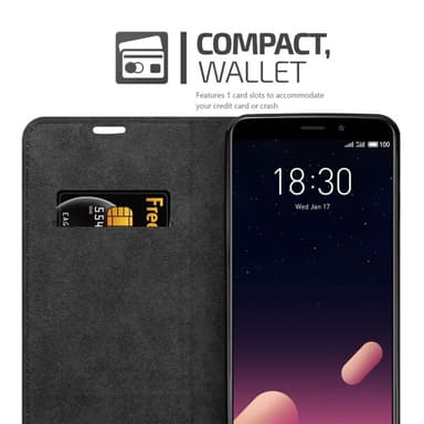 MEIZU M6S Skal Fodral Case (Svart)