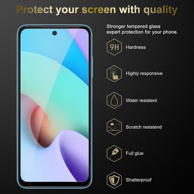 Xiaomi RedMi 10 3x Skyddsglas Skyddsfilm Skärmskydd