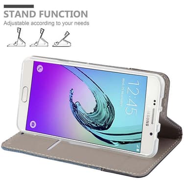 Samsung Galaxy A7 2016 Plånboksfodral Skal (Blå)