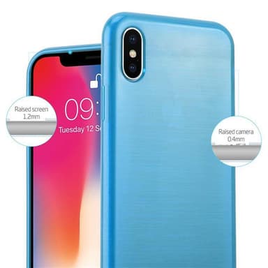 iPhone X / XS Skal Fodral Case (Turkos)