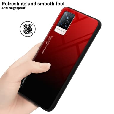 Vivo V21 4G / 5G Skal Fodral Case (Svart)