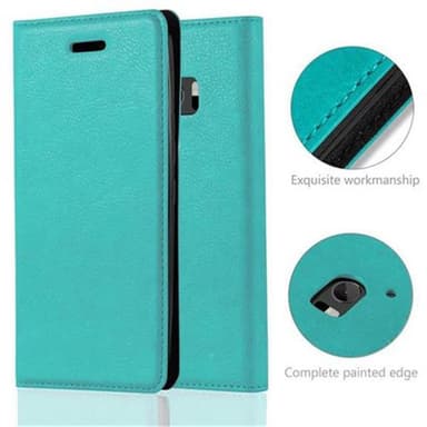 HTC ONE M10 Skal Fodral Case (Turkos)