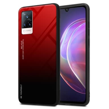 Vivo V21 4G / 5G Skal Fodral Case (Svart)