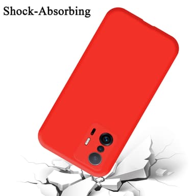 Xiaomi 11T / 11T PRO Skal Fodral Case (Röd)