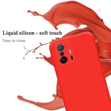 Xiaomi 11T / 11T PRO Skal Fodral Case (Röd)