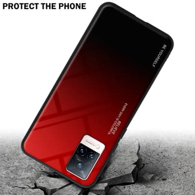 Vivo V21 4G / 5G Skal Fodral Case (Svart)