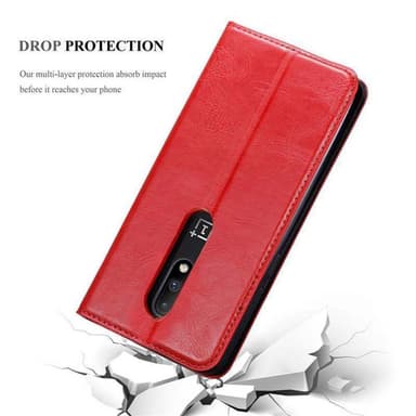 OnePlus 7 Skal Fodral Case (Röd)