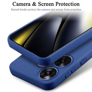 Xiaomi Poco F6 Skal Fodral Case (Blå)