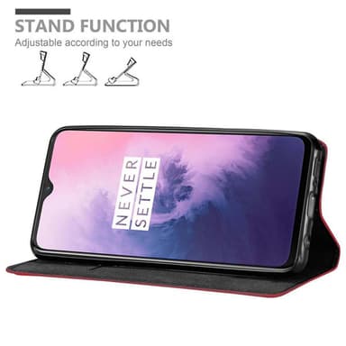 OnePlus 7 Skal Fodral Case (Röd)