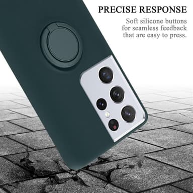 Skal Samsung Galaxy S21 ULTRA Fodral Case (Grön)