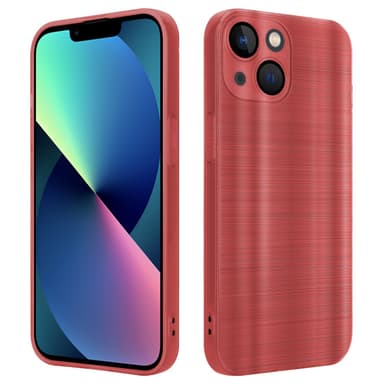 iPhone 14 Skal Fodral Case (Röd)
