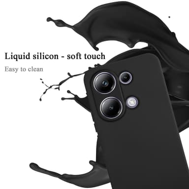 Xiaomi Poco M6 Pro Skal Fodral Case (Svart)