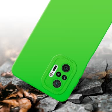 Xiaomi RedMi NOTE 10 PRO Skal Fodral Case (Grön)