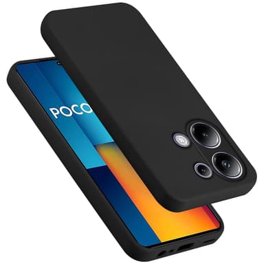 Xiaomi Poco M6 Pro Skal Fodral Case (Svart)