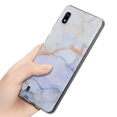 Samsung Galaxy A10 / M10 Plånboksfodral Skal (Vit)