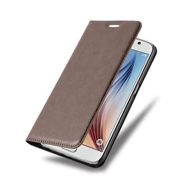 Samsung Galaxy S6 Skal Fodral Case (Brun)