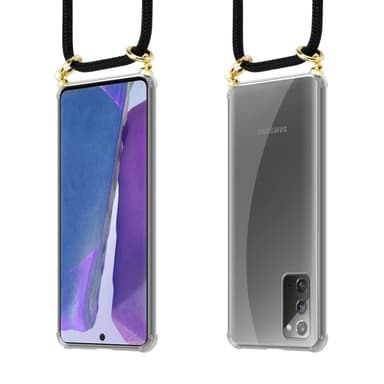 Samsung Galaxy NOTE 20 Skal Fodral Kedja (Svart)