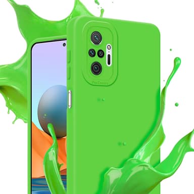 Xiaomi RedMi NOTE 10 PRO Skal Fodral Case (Grön)