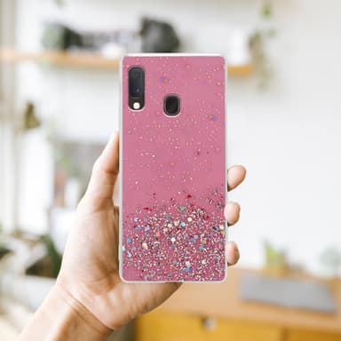 Samsung Galaxy A10e / A20e Skal Fodral Case (Rose)