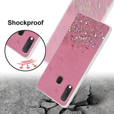 Samsung Galaxy A10e / A20e Skal Fodral Case (Rose)