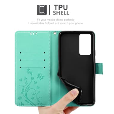 OnePlus 9RT 5G Plånboksfodral Skal (Turkos)
