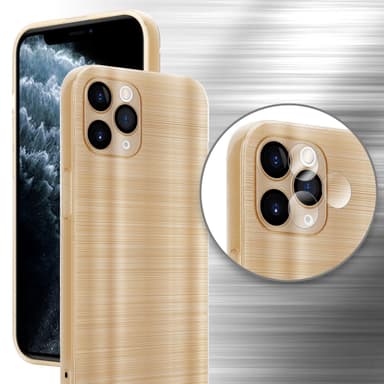 iPhone 11 PRO Skal Fodral Case (Guld)