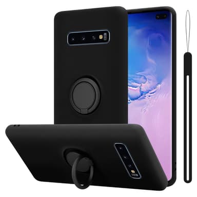 Skal Samsung Galaxy S10 PLUS Fodral Case (Svart)