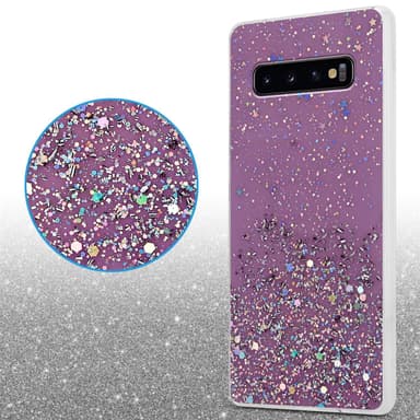 Samsung Galaxy S10 4G Skal Fodral Case (Lila)