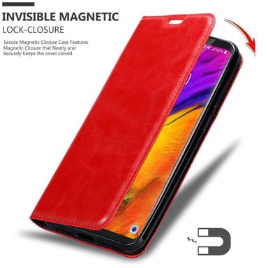 LG V35 Skal Fodral Case (Röd)