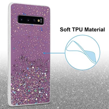 Samsung Galaxy S10 4G Skal Fodral Case (Lila)