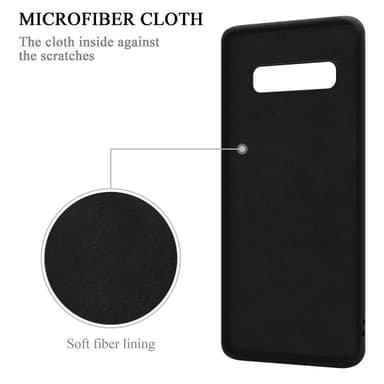 Skal Samsung Galaxy S10 PLUS Fodral Case (Svart)