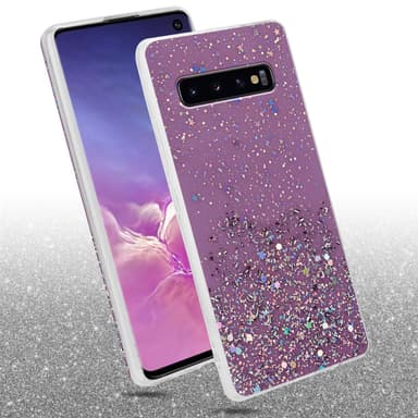 Samsung Galaxy S10 4G Skal Fodral Case (Lila)