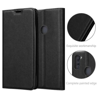 Samsung Galaxy A11 / M11 Skal Fodral Case (Svart)