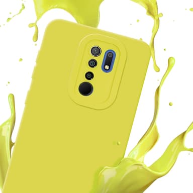 Xiaomi RedMi 9 Skal Fodral Case (Gul)