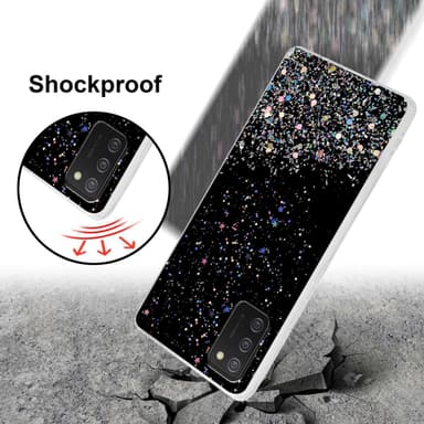 Samsung Galaxy A02s Skal Fodral Case (Svart)